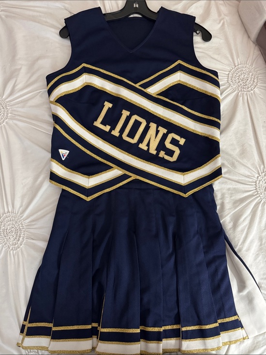 Russell Athletic Other - Russell Athletic Navy and Gold LIONS Cheer Shell